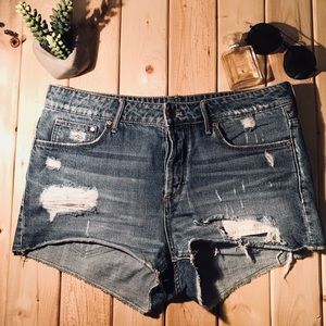 Button Up Denim Jeans